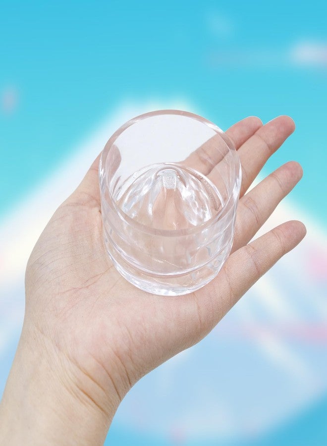 MHLLGN Jumping Spider Enclosure Accessories, 2 Pack Glass Feeding Dish for Food and Water, Little Food Bowl for Jumping Spider, Tarantula, Beetle and Other Small Pets - Image 3
